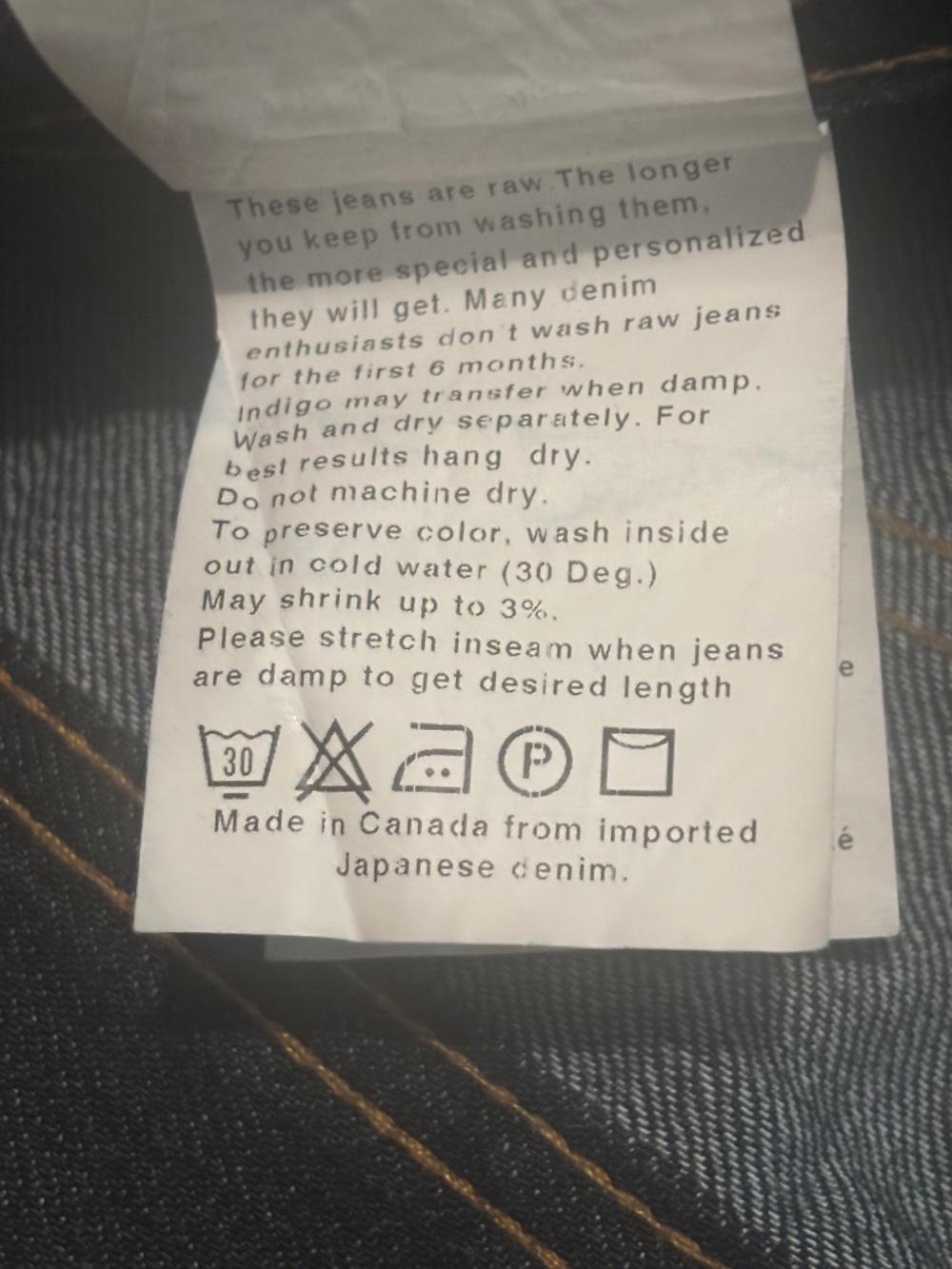Naked and famous denim all conditions salvage weird guy 30 - Picture 15 of 16